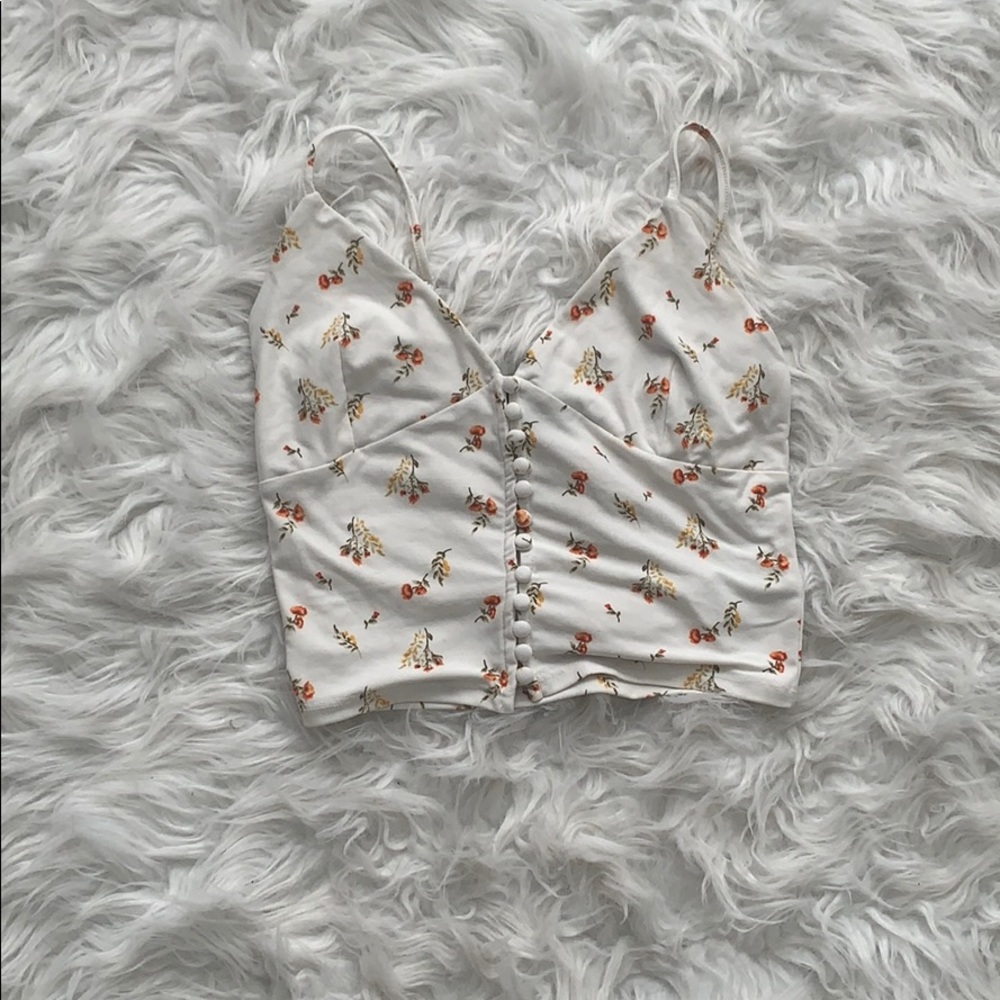 Flower Crop Top